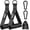 Black, variant on Exercise Handles, Replacement Machine Attachments for Gym Equipment, Pulley System, Pilates, Resistance Bands, Strength Trainer, Heavy Duty Working Out Handles
