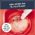 thumbnail image 2 of Nostalgia Coca-Cola Snow Cone Maker, 48-Inch Shaved Ice Machine and Snow Cone Maker Cart, Red, 2 of 5
