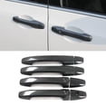 thumbnail image 4 of Para Honda Odyssey 2015-2022 ABS cromado manija de puerta lateral de automóvil cubierta de cuenco consola central embellecedores de engranajes molduras interiores accesorios, 4 of 5