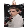 thumbnail image 2 of Josh Hutcherson Blanket 3D Printed Plush Blanket, Light Weight & Super Soft, Warm & Comfy, Anti-Pilling Microfiber Flannel Fleece Blanket for Couch, Bed, Sofa, 3 Sizes, 2 of 7