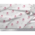 thumbnail image 3 of Soimoi Poly Georgette Fabric Leaves & Floral Artistic Decor Fabric Printed Yard 42 Inch Wide, 3 of 5