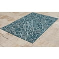 thumbnail image 3 of Allstar Rugs  Abstract Themed Polypropylene Outdoor Rug 5' 0" x 6' 11" - Turquoise, 3 of 5