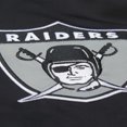 thumbnail image 4 of Men's Mitchell & Ness Black Oakland Raiders Double Down Satin Full-Snap Jacket, 4 of 7