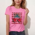 thumbnail image 4 of 4th of July Girls Patriotic Shirt American Flag Cherry Bow Graphic Tee Kids Independence Day Summer Top Pink,Size 5-6T, 4 of 6