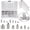 Silver-340pcs Metric M2.5-M8 Cone Point Set Screw, variant on 340Pcs M2.5, M3, M4, M5, M6, M8 Metric Hex Socket Head Cup Point Set Screws, Allen Head Grub Screw, Internal Hex Drive Headless Set Screw Assortment Kit with 6 Hex Wrenches, 304 Stainless Steel