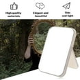 thumbnail image 2 of Portable Face Makeup Mirror Desktop Large Folding Square Sell New Mirror, 2 of 8