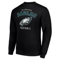 thumbnail image 2 of Men's Starter Black Philadelphia Eagles Team Logo Pullover Sweatshirt, 2 of 3