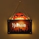 thumbnail image 4 of Halloween Hanging LED Decoration Ghost Wall Signs Wooden Door Hanging, 4 of 6