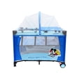 thumbnail image 1 of Cuna de viaje Disney Doing My best Mickey Azul, 1 of 6