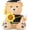 Lovely Bear Style, variant on 10 Inch 2026 Graduation Season Cow Stuffed Animal Plush with Diploma Tassel Graduation Hat Embroidered Blessings Preschool Kindergarten Gift for Student, Friends, Relatives, Kids