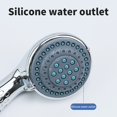 thumbnail image 6 of Wrjufa High-Pressure Handheld Shower Head with Three Spraying Modes, Nozzle Hard Water High-Pressure Shower Head for Low Water Pressure Environments Sliver, 6 of 7