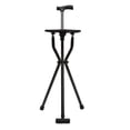 thumbnail image 5 of Wuzstar Aluminum Alloy Cane Seat 2in1 Folding Walking Stick with Seat Portable Walking Cane Seat Tripod Stool Hold 249lbs, 5 of 11
