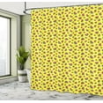 thumbnail image 5 of Ambesonne Watermelon Shower Curtain, Summer Fruit Slices, 69"Wx75"L, Jade Green Dark Coral, 5 of 5