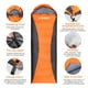 thumbnail image 2 of Sacos de dormir Lixada Saco de Dormir para Adultos Niños y Niñas 4 Estaciones Acampar Cálido Saco de Lixada Sacos de dormir, 2 of 7