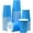 Blue, variant on Disposable Paper Cups, 60pcs Color Paper Cups for DIY Wedding Party Picnic Bbq Travel and Event 8OZ