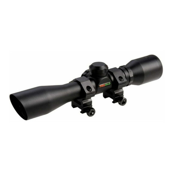 TruGlo Scope 4X32 Crossbow Black w/Rings