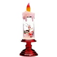 thumbnail image 2 of Decoración Navideña Vela Navideña Luces Nocturnas Adorno Navideño Cena Romántica a La Luz de Las Velas Luces de Estrellas de Mesa Regalos de Escritorio Capacidad de Líquido (100 Ml), 2 of 6