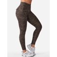 thumbnail image 2 of CoreFlex Leggings with Pockets for Women Charm Scrunch Workout Leggings V Cross Waist Butt Lifting Gym Yoga Pants, 2 of 10