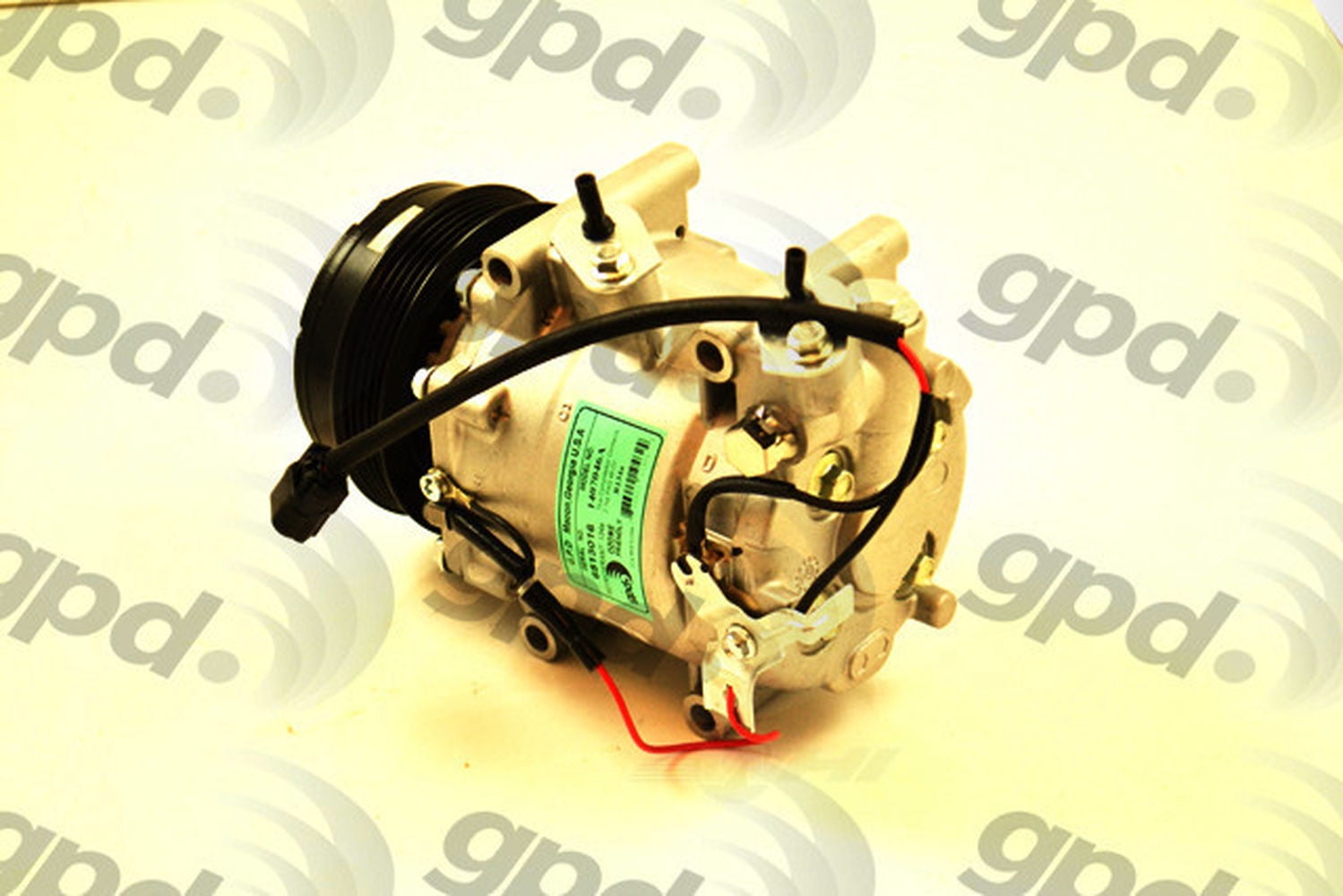Global Parts Distributors New w/ Clutch A/C Compressor