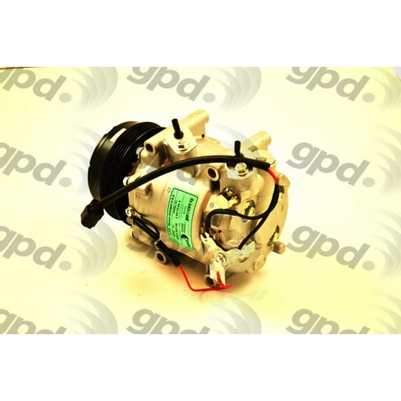 Global Parts Distributors New w/ Clutch A/C Compressor Fits select: 2009-2013 HONDA FIT