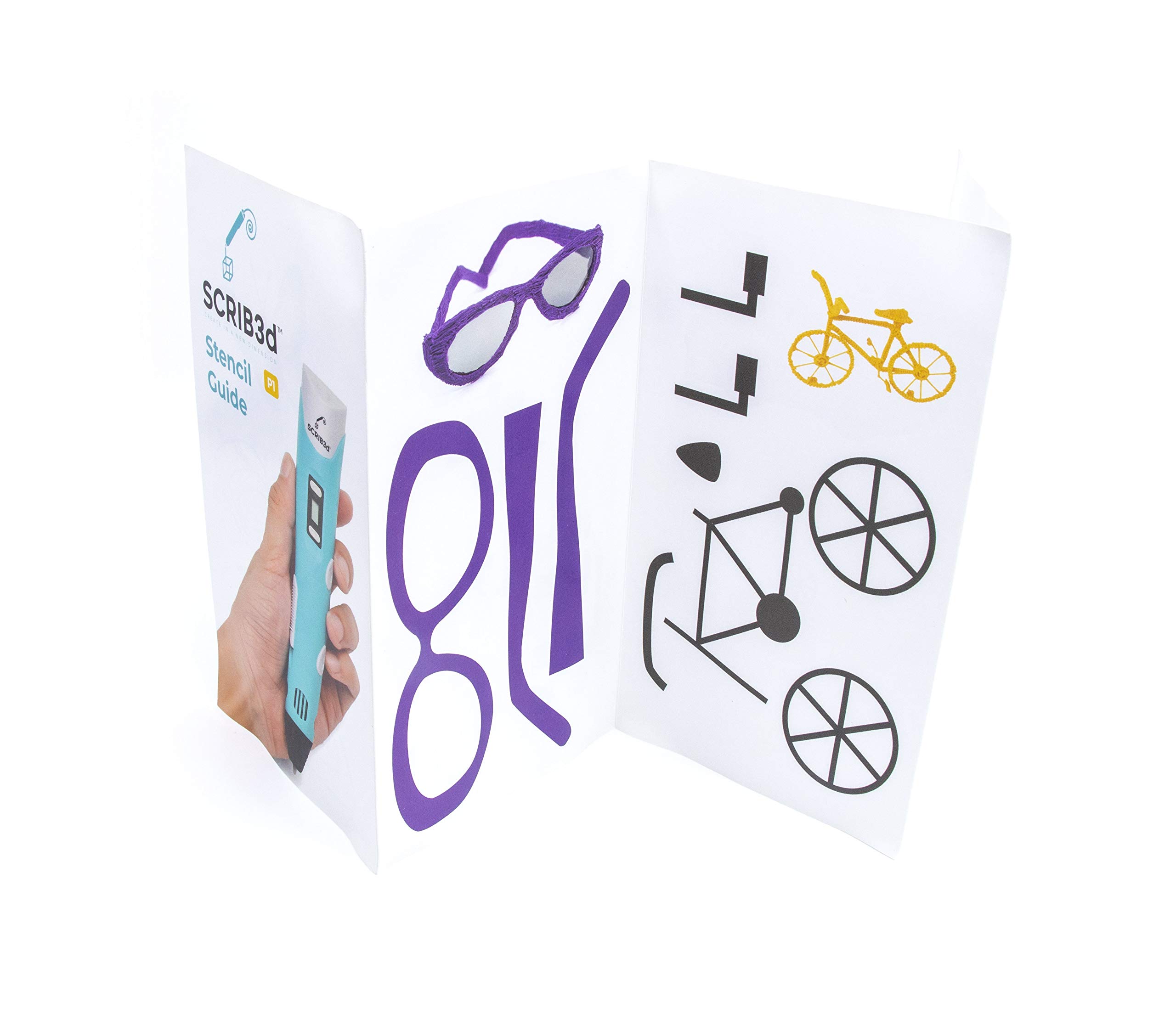 SCRIB3D P1 3D Printing Pen with Stencil Book photo 3