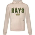 thumbnail image 2 of Men's Levelwear  Khaki Tampa Bay Rays Relay Protect Pullover Hoodie, 2 of 3
