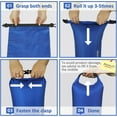 thumbnail image 4 of 30D Nylon Waterproof Storage Sack for Camping, Hiking and fishing- Roll Top Closure-Portable Waterproof Dry Bag-Keeping Luggage Dry and Organized(5L/Red), 4 of 5