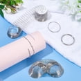 thumbnail image 6 of 1Set 300 Loops 22 Guage Steel Memory Wire 0.02 Inch (0.6mm) Thick 2 Inch (55mm) Dia Rigid Steel Bracelet Bangle Jewelry Beading Wire for Wire Wrap DIY Jewelry Making, 6 of 6