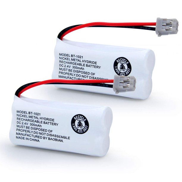 Batería BAOBIAN BT-1021 2.4V Ni-MH 300mAh Paquete de 2