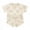Beige, variant on Boys Outfits Heart Print Short Sleeve Crew Neck T-Shirt Top And Shorts 2 Piece Everyday Wear Boys' Clothing Sets Size 2-3 Years
