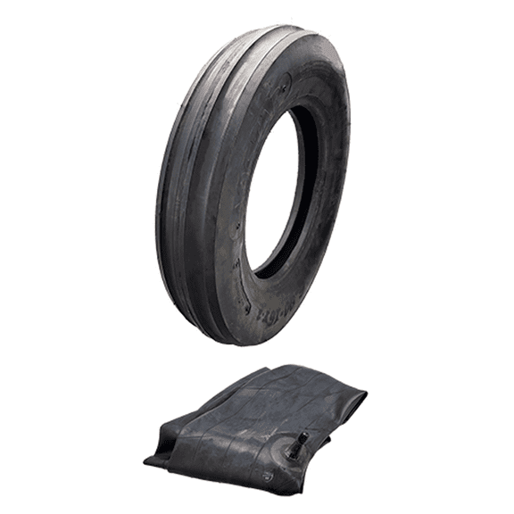 6.00-16, 6.00x16, 600x16, 600-16 6 PLY Rib Disc Farm Tractor Tire and Tube