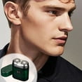 thumbnail image 1 of CNKOO Portable Mini Electric Shaver for Men with Transparent Design  Dual Rotary Floating Head  LCD Display  USB Rechargeable  Waterproof Travel Razor  4 Colors Available - Single Unit wi, 1 of 8