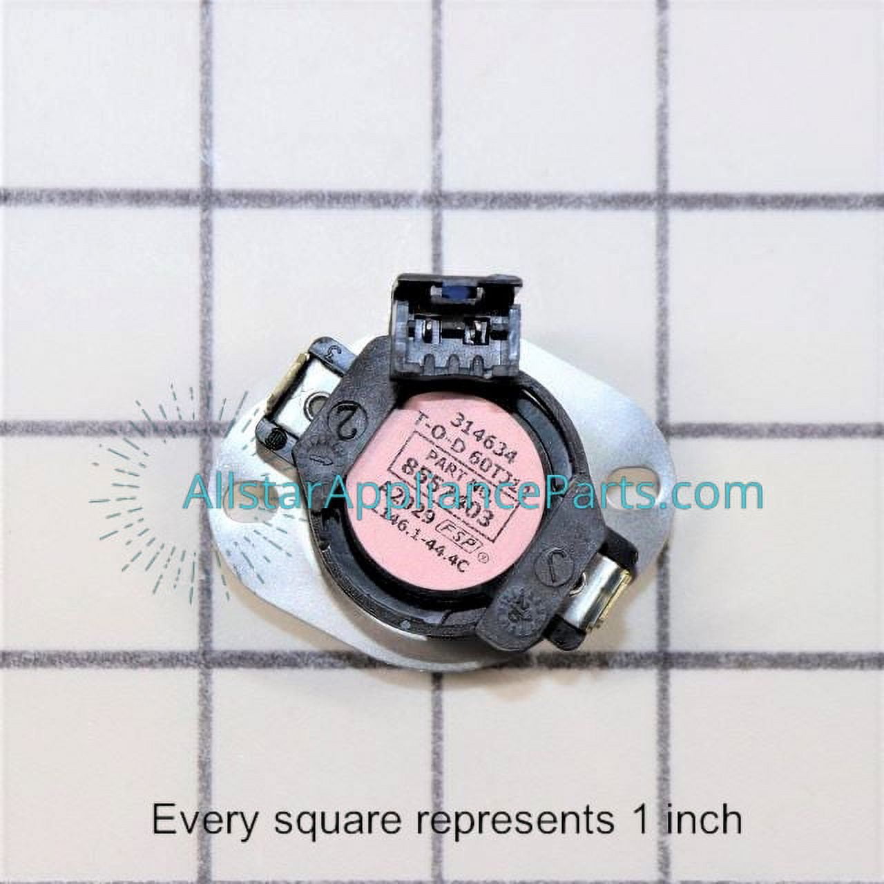 Whirlpool Dryer High Limit Thermostat WP8557403