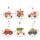 thumbnail image 4 of Colgante de Madera Bewildely 1 Juego Árbol de Navidad Letras en Inglés, 4 of 6