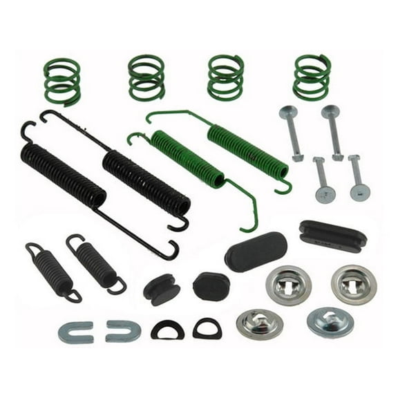Rear Drum Brake Hardware Kit - Compatible with 2007 - 2012 Nissan Versa 2008 2009 2010 2011