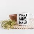 thumbnail image 2 of Best Mom in the World, Mother's Day or Birthday, White 11oz Ceramic Mug, 2 of 5