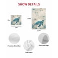 thumbnail image 7 of Teal Sea Turtle Coastal Kitchen Dish Towels for Drying Dishes Set of 4, Vintage Summer Beach Nautical Waffle Weave Microfiber Hand Tea Bathroom Towels Quick Dry & Absorbent Towel 12x12, 7 of 7