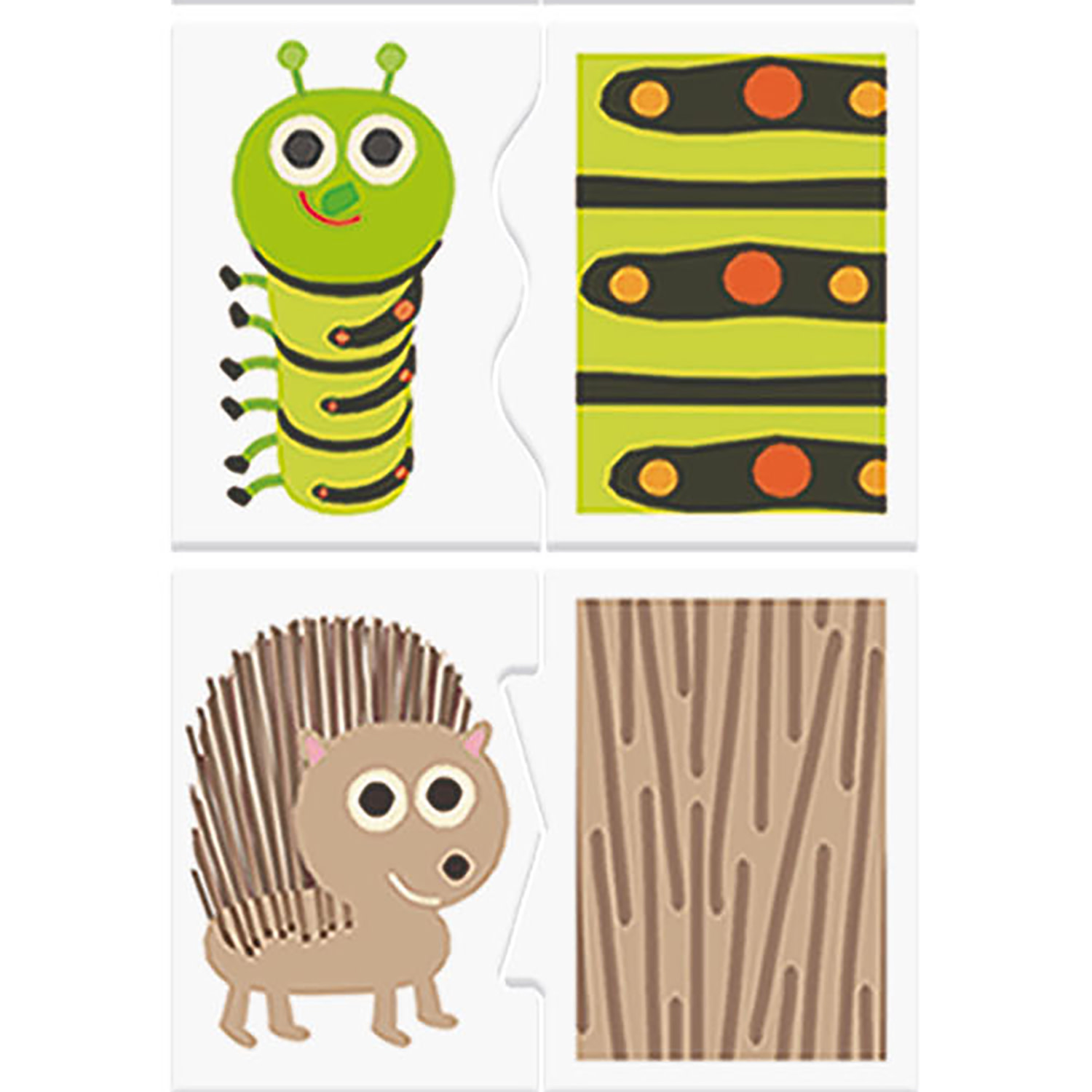 Headu: Touch & Observe – Puzzle Matching Game, Double-Sided Tiles, Animal Scene, Sensory Texture Play, Color-Shape-Pattern, Montessori, Toddlers 2-4