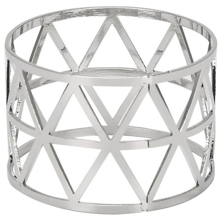 

12Pcs Hollow Out Napkin Rings Holders Napkin Ring Serviette Buckle Holder Household Metal Napkin Holder Adornment