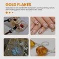 thumbnail image 5 of Gold leaf compatible with resin tray mold, 3 bottles of gold leaf compatible with painting craft, n, 5 of 5