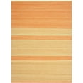 thumbnail image 4 of SAFAVIEH Kilim Aylmer Striped Wool Area Rug, Orange/Lime, 9' x 12', 4 of 5