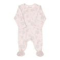 thumbnail image 1 of Coccoli Dormeuse à Pieds Zippée en Coton-Modal - Faon Rose (1 Mois (8-10 Lb), 1 of 2