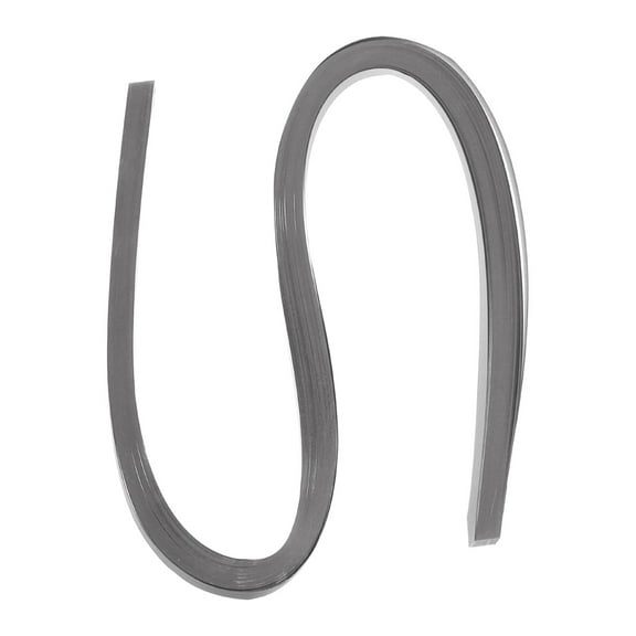 Quilling Strips Paper 60pcs 3mm 54cm Origami Paper Quilling Strip for Art DIY Craft Christmas Metallic Dark Grey