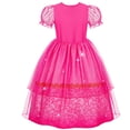 thumbnail image 4 of Jurebecia Princess Dress for Girls Halloween Costume Toddler Kids Sparkling Ball Gown for Fancy Party Cosplay 5-6 Years, 4 of 14