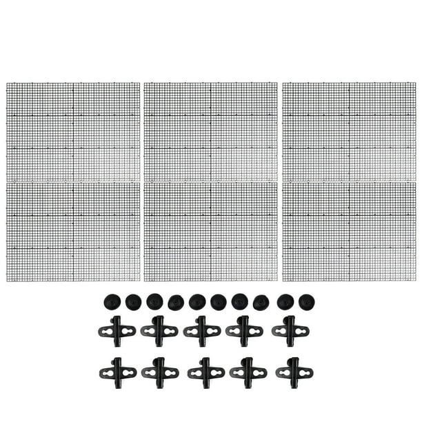 WORGEOUS 1 Juego de separador de tanque de peces, separador de Panel divisor de acuario para aislamiento