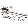 thumbnail image 2 of Parrot Feeding Spoon 5PCS Stainless Steel Water Milk Powder Spoons Feeder Feeding Tool for Pet Birds, 2 of 5