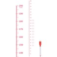 thumbnail image 1 of Unique Bargains Growth Chart 200cm Metric Height Chart Ruler Wall Decor with Marker Pen, Red, 1 of 6
