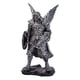 thumbnail image 4 of Figura de guerrero ángel, regalo ideal, adorno de mesa para vitrina, oficina o hogar. Plata B, 4 of 9