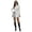 Silver, variant on Wdgfv Womens PU Leather A Line Skirt High Waisted Mini Skirts Formal Elegant Outfits