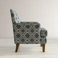 thumbnail image 4 of Jofran Aubrey Contemporary Geometric Upholstered Accent Chair with Nailhead Trim, 4 of 6